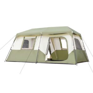 8 Person Camping Tent Setup in 60 Seconds with Rainfly & Windproof Tent with Carry Bag for Family Camping & Hiking - Image 2