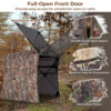 Outdoor hunting tent one-way transparent