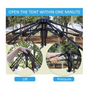Camping dome tent is suitable for 2/3/4/5 people, waterproof, spacious, portable backpack tent, suitable for outdoor camping/hiking01 - Image 3
