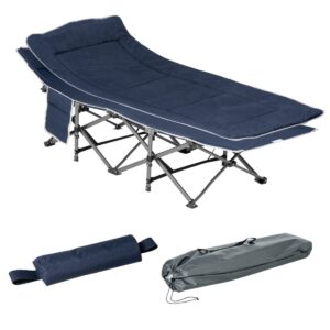 Folding Camping Chairs / Camping Cot blue - Image 2