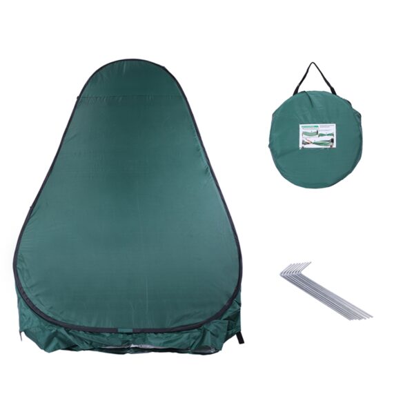 Portable Outdoor Pop-up Toilet Dressing Fitting Room Privacy Shelter Tent Army Green - Image 10
