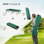 Folding Camping Chairs / Camping Cot green