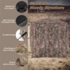 Outdoor hunting tent one-way transparent - Image 8