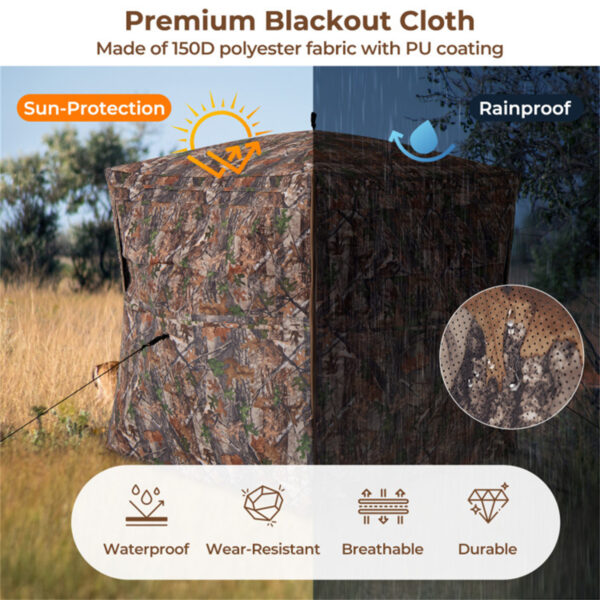 Outdoor hunting tent one-way transparent - Image 7