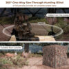 Outdoor hunting tent one-way transparent - Image 9