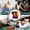 Heated Knee Massager with Vibration, Cordless Heating Pad for Knee Shoulder Elbow Stress Relief Deep Tissue, Knee Warmers Wrap, Heated Knee Pad for Men Women Elders - Image 3