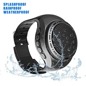 Wearable Waterproof Wireless Portable Bluetooth Speaker Watch; with MP3 Player & FM Radio & Selfie & Ultra Long Standby Time for Running; Hiking; Climbing; sports - Image 8