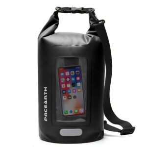 Waterproof Dry Bag 10L/20L/30L; Fishing Bag With Clear Phone Case; Roll Top Lightweight Floating Backpack Dry Sack; Keeps Gear Dry For Kayaking; Camping; Rafting; Boating; Excursion - Image 6