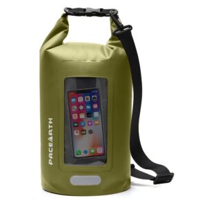 Waterproof Dry Bag 10L/20L/30L; Fishing Bag With Clear Phone Case; Roll Top Lightweight Floating Backpack Dry Sack; Keeps Gear Dry For Kayaking; Camping; Rafting; Boating; Excursion - Image 5