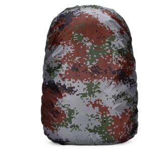 1pc 60L Portable Outdoor Backpack; Waterproof Dust Cover Travel Backpack Rain Cover Camping Sports Accessories - Image 3