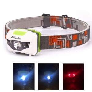 AloneFire HP30 3W Red White LED Lightweight Light; AAA Battery Headlamp; Portable Headlight For Outdoor Fishing Camping & Climbing - Image 4