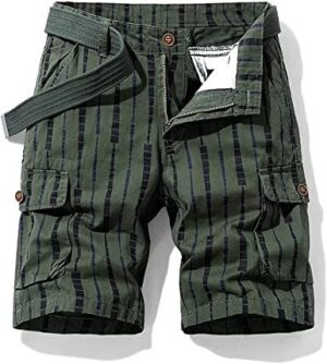 Men's Casual Sports Shorts Quick Dry Fashion Fit Twill Cargo Shorts Shorts with Pockets - Image 9