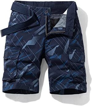 Men's Casual Sports Shorts Quick Dry Fashion Fit Twill Cargo Shorts Shorts with Pockets - Image 13