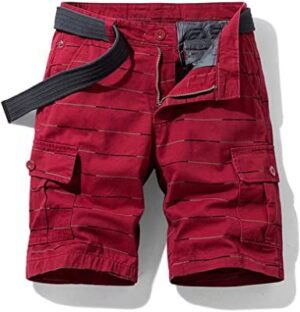 Men's Casual Sports Shorts Quick Dry Fashion Fit Twill Cargo Shorts Shorts with Pockets - Image 10