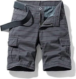 Men's Casual Sports Shorts Quick Dry Fashion Fit Twill Cargo Shorts Shorts with Pockets - Image 4