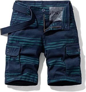 Men's Casual Sports Shorts Quick Dry Fashion Fit Twill Cargo Shorts Shorts with Pockets - Image 16