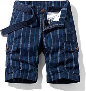 Men's Casual Sports Shorts Quick Dry Fashion Fit Twill Cargo Shorts Shorts with Pockets - Image 3