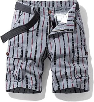 Men's Casual Sports Shorts Quick Dry Fashion Fit Twill Cargo Shorts Shorts with Pockets - Image 15