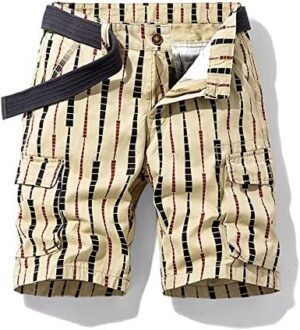 Men's Casual Sports Shorts Quick Dry Fashion Fit Twill Cargo Shorts Shorts with Pockets - Image 14