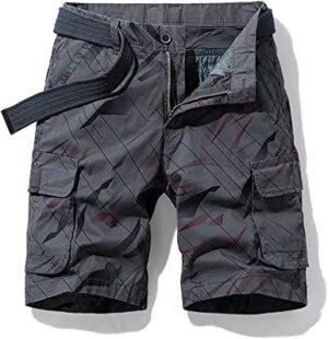 Men's Casual Sports Shorts Quick Dry Fashion Fit Twill Cargo Shorts Shorts with Pockets - Image 5