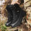 New men's winter Oxford cloth outdoor waterproof non-slip hiking boots warm non-slip men's shoes 39-48 - Image 5