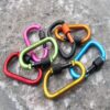 Aluminum D-Ring Locking Carabiner Light but Strong NOT for Climbing(Pack of 10) - Image 10