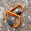 Aluminum D-Ring Locking Carabiner Light but Strong NOT for Climbing(Pack of 10) - Image 7