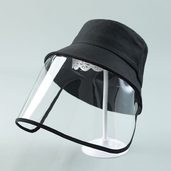 Child Protection Products Hot Buy Anti-spitting Protective Hat Dustproof Cover Kids Boys Girls Fisherman Hat - Image 5