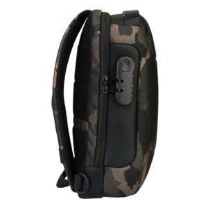 Men's Sling Backpack Waterproof Anti-theft Shoulder Crossbody Chest Bag Messenger Sling Bag Daypack with USB Charging Port - Image 2