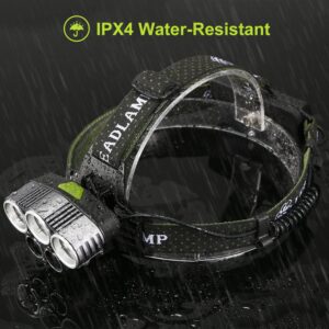 Rechargeable Headlamp 20000 Lumen LED Headlight 6 Modes Headlamp - Image 5