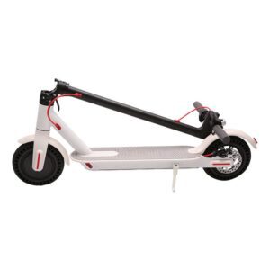 WHOSU J03 PRO Electric Scooter, 8.5"Tires, Up to 17/22 Miles Range, 350W Motor & 19 MPH Portable Folding Commuting Electric Scooter Adults with Double Braking System and App - Image 3