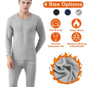Men Thermal Underwear Set Long Johns Pants Long Sleeve Soft Underwear Kit Top Bottom Winter Sports Suits - Image 3