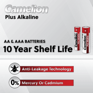 Camelion AA Alkaline Plus Batteries Value 48 Pack - Image 2