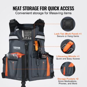 VEVOR Watersports Life Vest PFD 85N Buoyancy Life Jacket for Men & Women M - Image 8