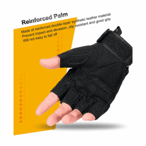 Tactical Fingerless Airsoft Gloves for Outdoor Sports - Image 4