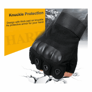 Tactical Fingerless Airsoft Gloves for Outdoor Sports - Image 5