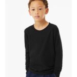 Bella + Canvas 3513Y Youth Triblend Long-Sleeve T-Shirt