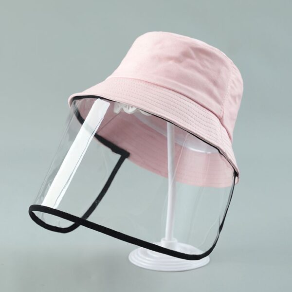 Child Protection Products Hot Buy Anti-spitting Protective Hat Dustproof Cover Kids Boys Girls Fisherman Hat - Image 3