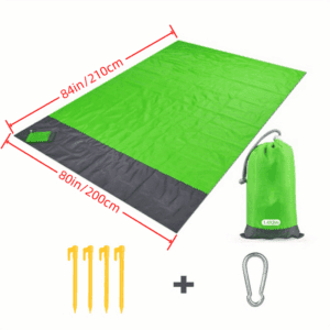 1pc Outdoor Camping Picnic Mat; Oxford Cloth Portable Mat; Folding Waterproof Moisture-proof Mat For Beach - Image 8