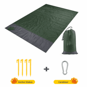 1pc Outdoor Camping Picnic Mat; Oxford Cloth Portable Mat; Folding Waterproof Moisture-proof Mat For Beach - Image 10
