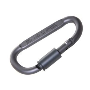 Aluminum D-Ring Locking Carabiner Light but Strong NOT for Climbing(Pack of 10) - Image 4